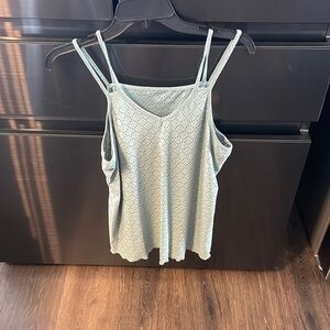 Light green tank top. NEVER WORN.